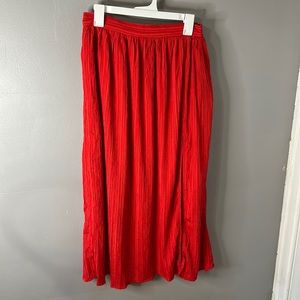 High waisted MIDI Skirt